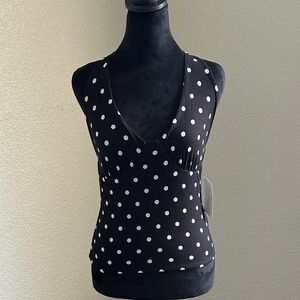 NWT Women’s Polka Dot Halter Top